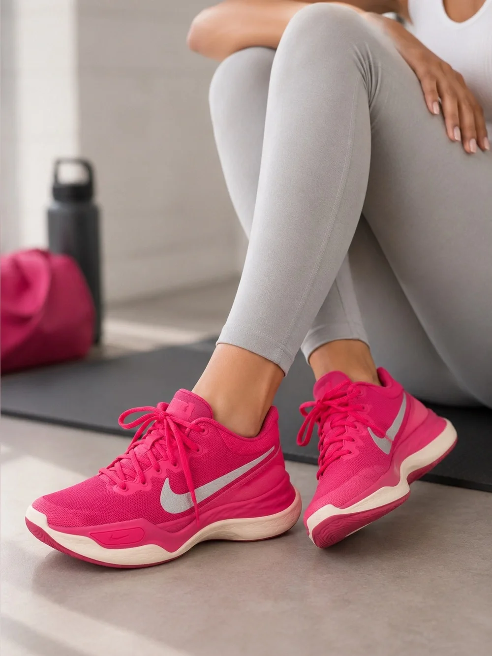 Nike Renew Elevate III Women’s 9 Fierce Pink Basketball Athletic Sneakers
